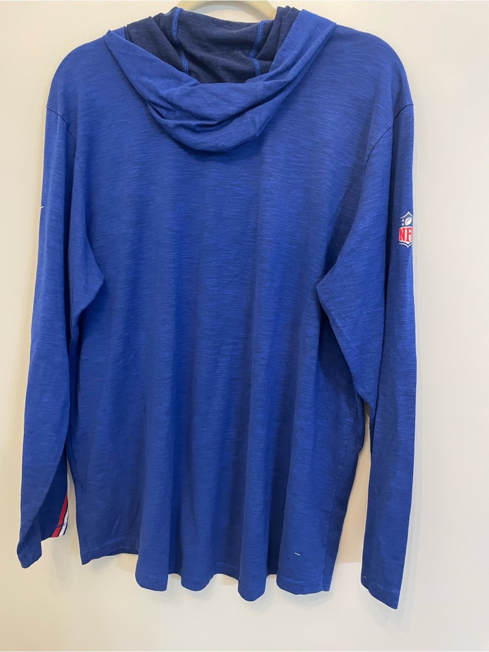 Nike Blue Buffalo Bills Dri-FIT Hooded Long Sleeve Shirt - Picture 4 of 9